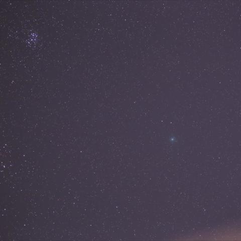 12/12の46P/ウィルタネン周期彗星