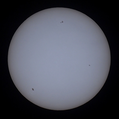 9月9日の太陽黒点