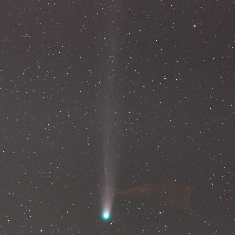 ラブジョイ彗星&流星痕