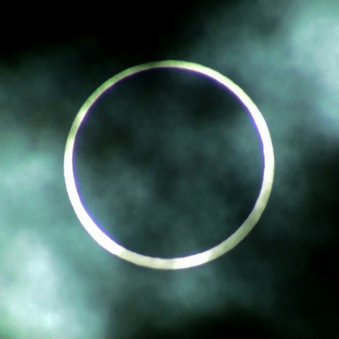 モルディブ金環日食