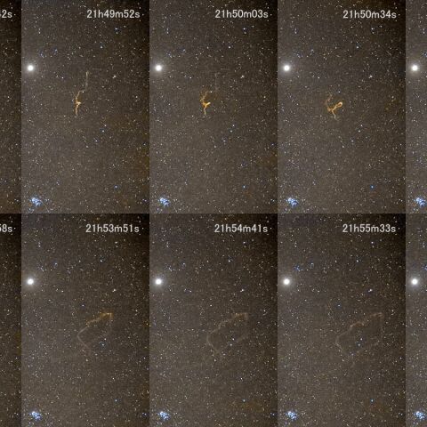 2023おうし北群 流星痕