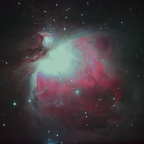 誕生日なのでソウル星雲（胎児星雲）を阿蘇のヒゴダイ公園にて