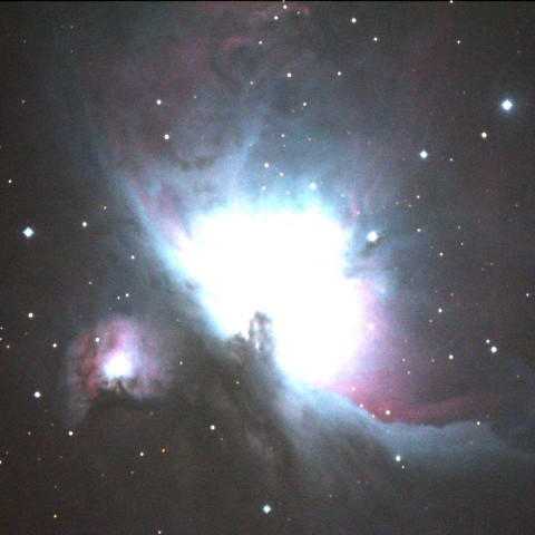 適当極軸によるM42