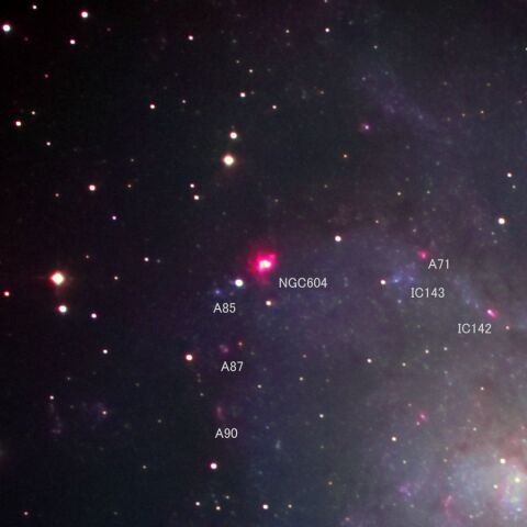 NGC604(in M33) Oct. 2026