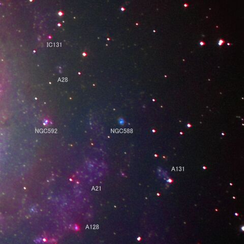 NGC588(in M33) Oct. 2026