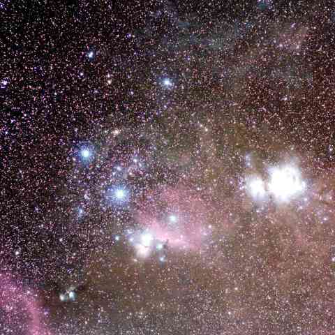 オリオン座中心部 Oct.2012再処理