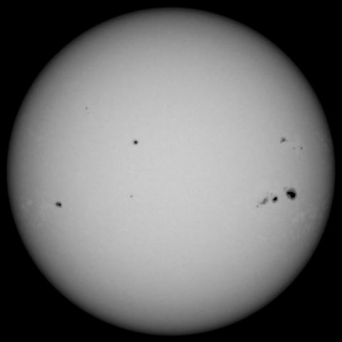 FC-50による1/11太陽面