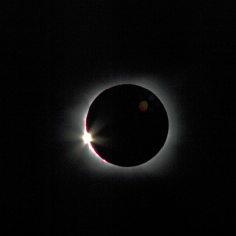 第3接触直後のダイヤモンドリング