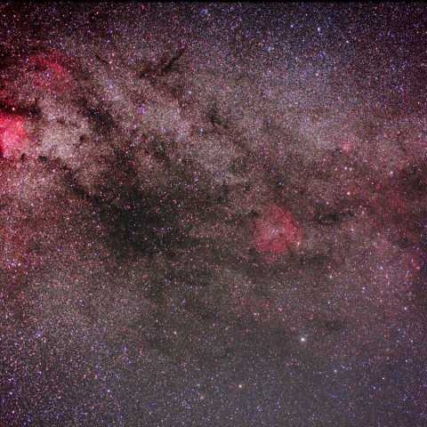 ケフェウス付近の銀河Oct.2015