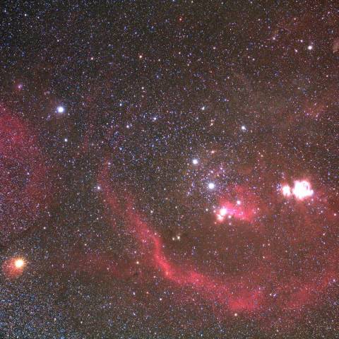 オリオン付近 Nov. 2016