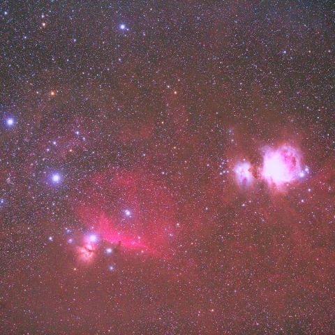 オリオンを充たすガス