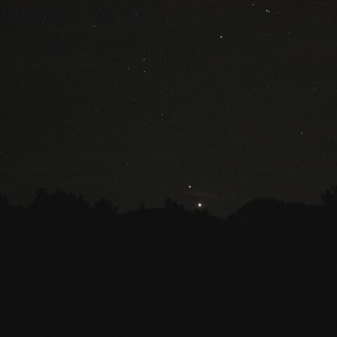 木星と土星 12/13宵