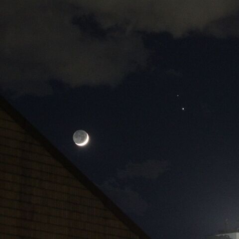 12/17木星と土星と月#1