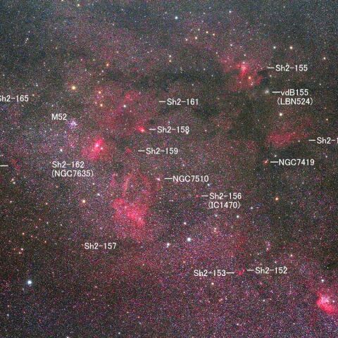 Sh2-157周辺135mm Aug. 2021