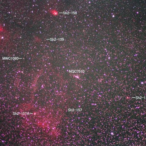 Sh2-157周辺400mm Aug. 2021