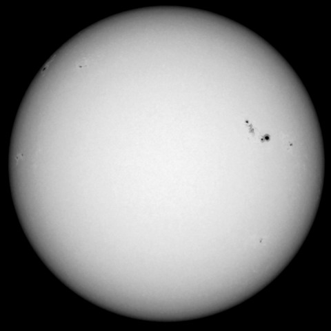 FC-50による3/11太陽面
