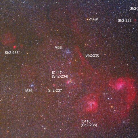 IC417周辺 Oct. 2021