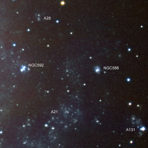 NGC588 in M33 Sep. 2022