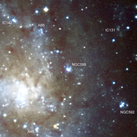 NGC595 in M33 Sep. 2022