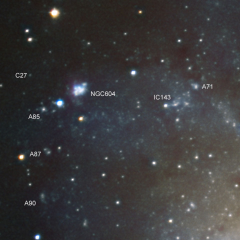 NGC604 in M33 Sep. 2022