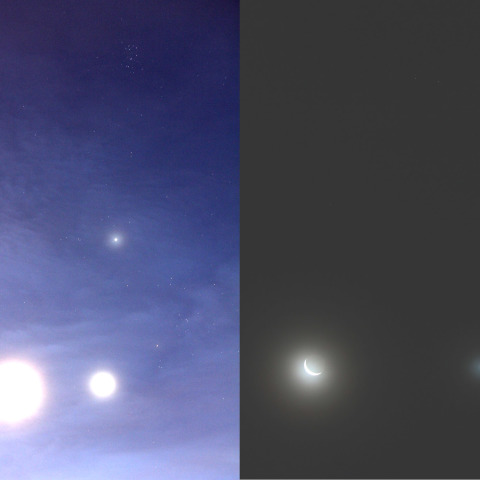 7/16未明の東の空