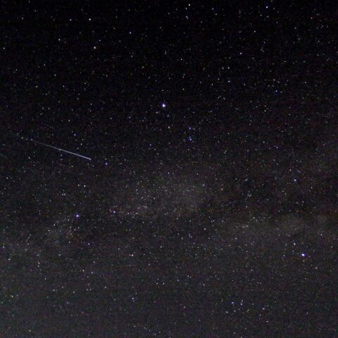 大三角形と流星 Jul. 2023