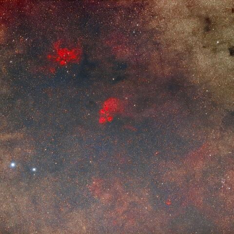 NGC6334周辺 Jul. 2023