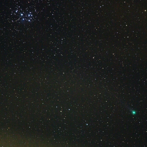 ラブジョイ彗星＆すばる（1月19日）