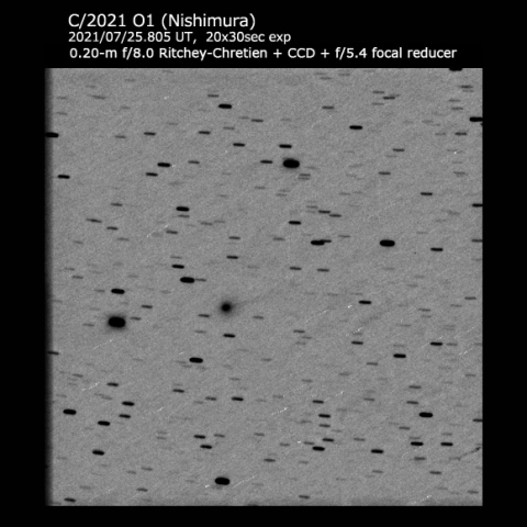 西村彗星 C/2021 O1 (Nishimura)