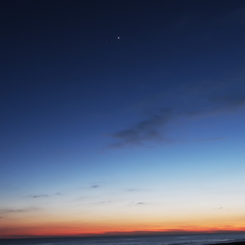 金星と土星の接近（2025/01/18）