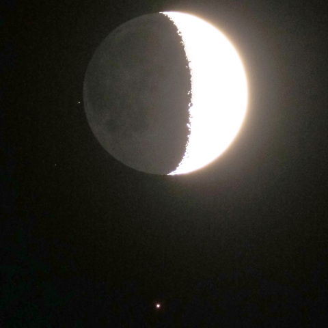 月と火星の接近（2025/06/01）