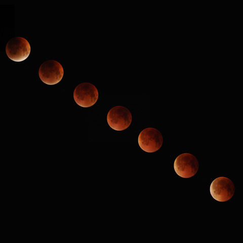 皆既月食（2025/09/08）