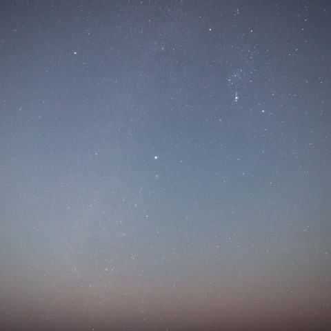 冬の大三角～カノープス