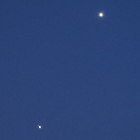 金星と木星の接近(2026/06/10)
