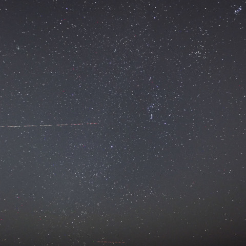 冬の星座とカノープス