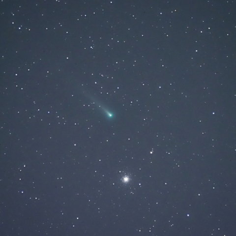 12/3のレナード彗星