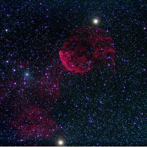 宇宙のクラゲ（クラゲ星雲）