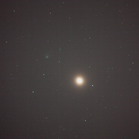 カタリナ彗星とアークトゥルス