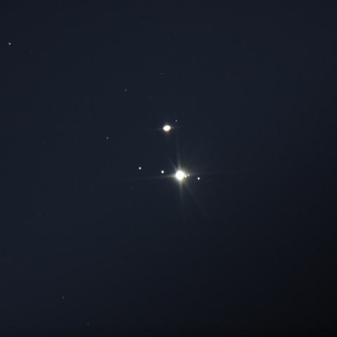 2020/12/20木星、土星の接近