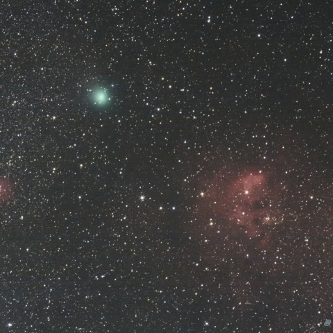 ジャック彗星 C/2014 E2 - 250mm