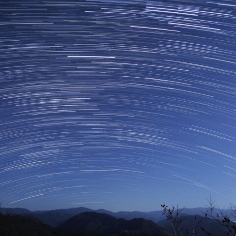 初冬のカノープス　富山県富山市