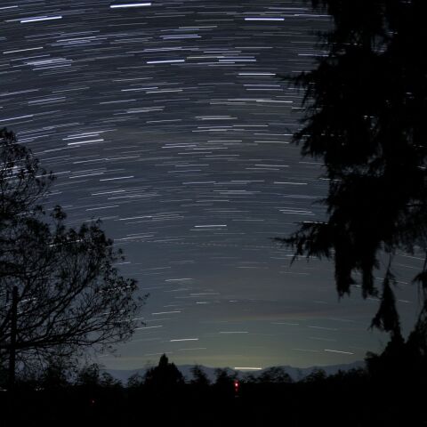 霜月のカノープス　富山県氷見市