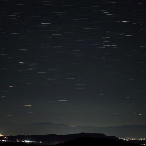富山県でカノープスを撮影した北限　富山県氷見市中波