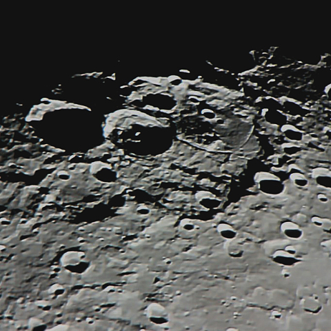 月面　ジャンセン付近