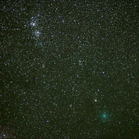 10日夜のハートレイ第2彗星