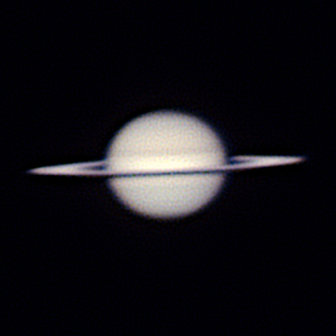 今シーズン初の土星　2024/05/05