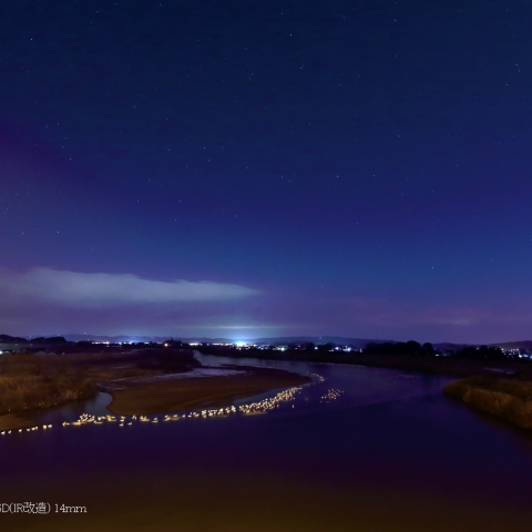 白鳥の休息と北天の星