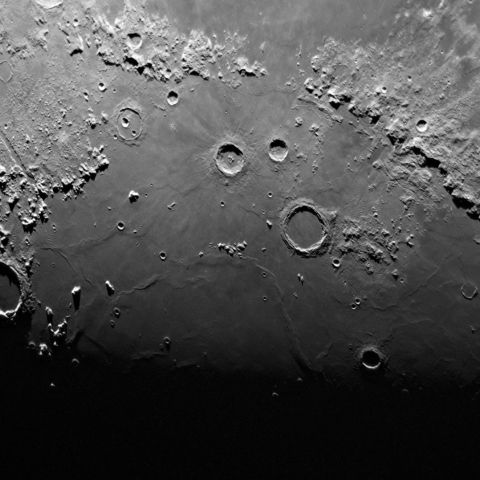 雨の海～アペニン山脈