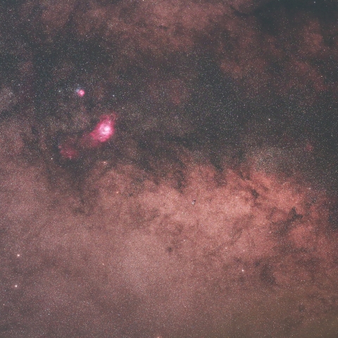 いて座付近の銀河