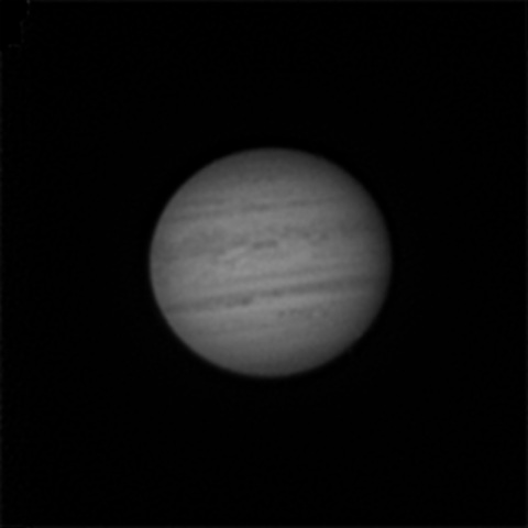 4月8日の木星（R画像）